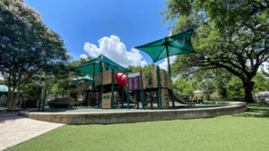 Wier Park in the City of West University Place, Houston - A serene green space for outdoor activities and relaxation in the West U neighborhood