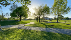 Image of Montie Beach Park in Brooke Smith Heights, provided by the best Realtors in Houston, Norhill Realty.